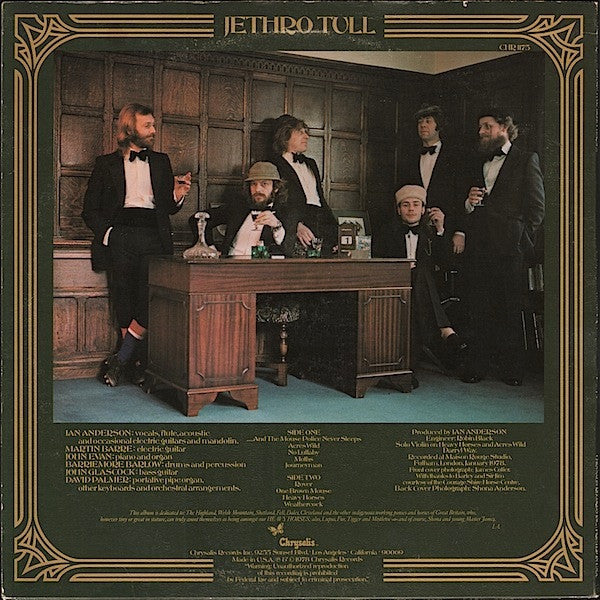 Jethro Tull ‎– Heavy Horses