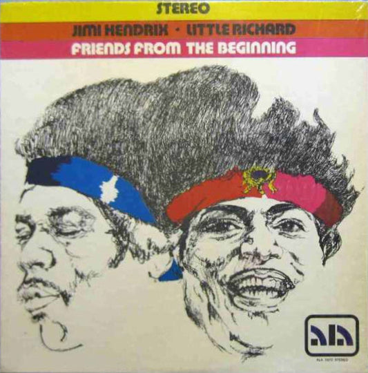 Little Richard / Jimi Hendrix ‎– Friends - From The Beginning