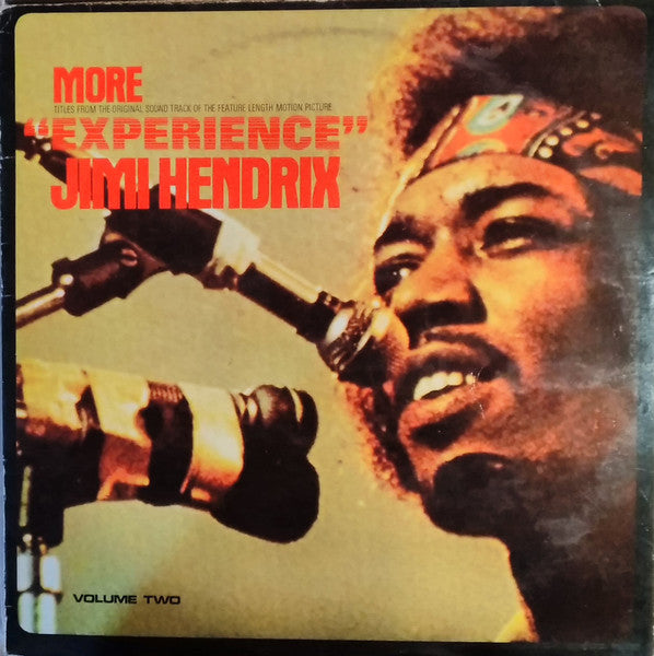 Jimi Hendrix ‎– More "Experience" Jimi Hendrix (Titles From The Original Sound Track Of The Feature Length Motion Picture) (Volume Two)