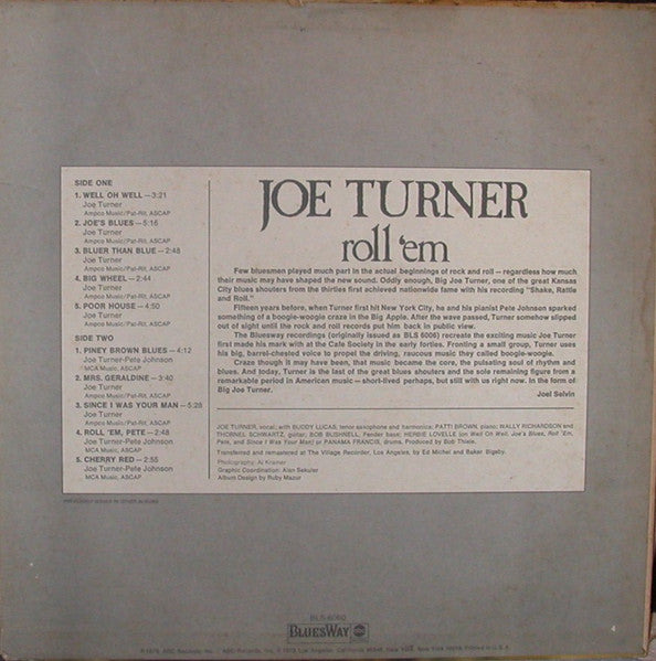 Joe Turner ‎– Roll 'Em