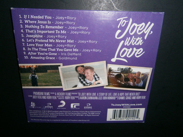 Joey + Rory ‎– To Joey With Love