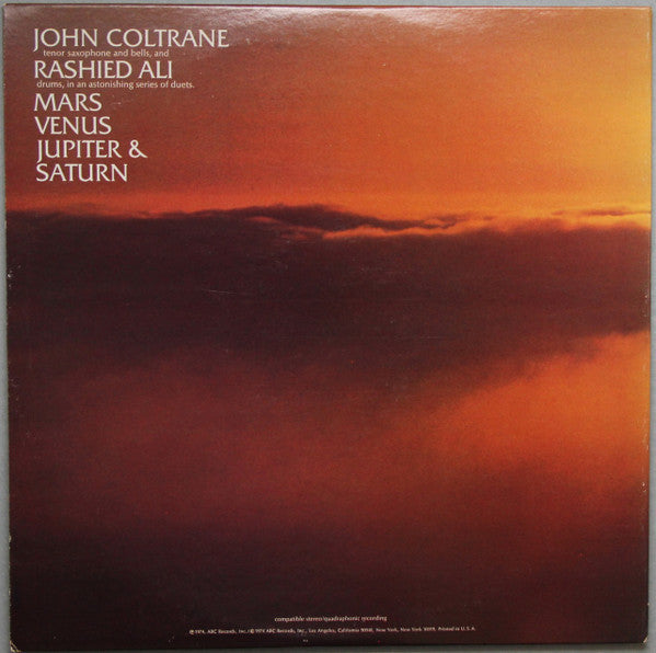 John Coltrane ‎– Interstellar Space