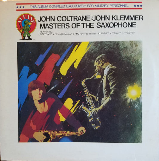 John Coltrane / John Klemmer ‎– Masters Of The Saxophone
