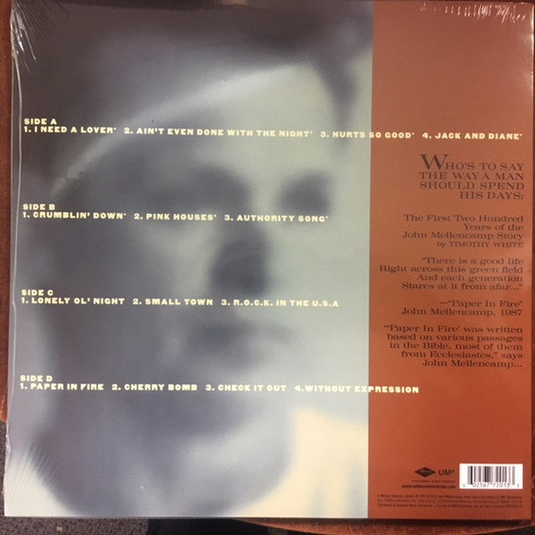 John Mellencamp ‎– The Best That I Could Do (1978-1988)
