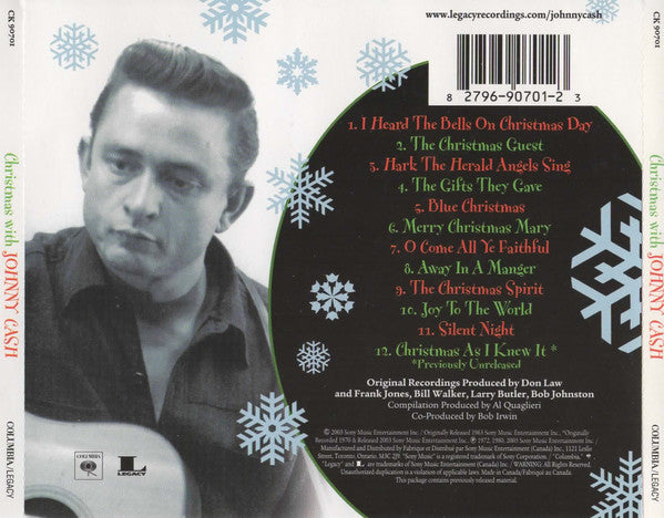 Johnny Cash ‎– Christmas With Johnny Cash