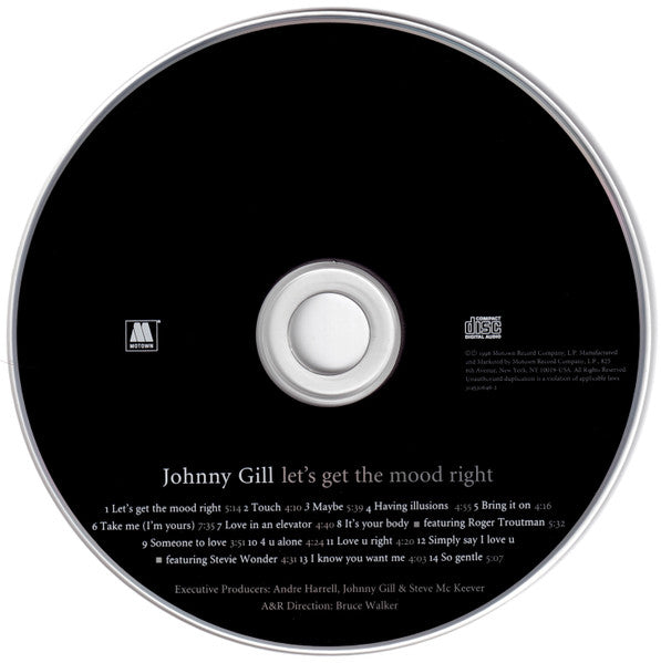 Johnny Gill – Let's Get The Mood Right
