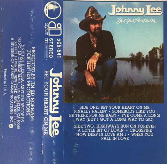 Johnny Lee ‎– Bet Your Heart On Me