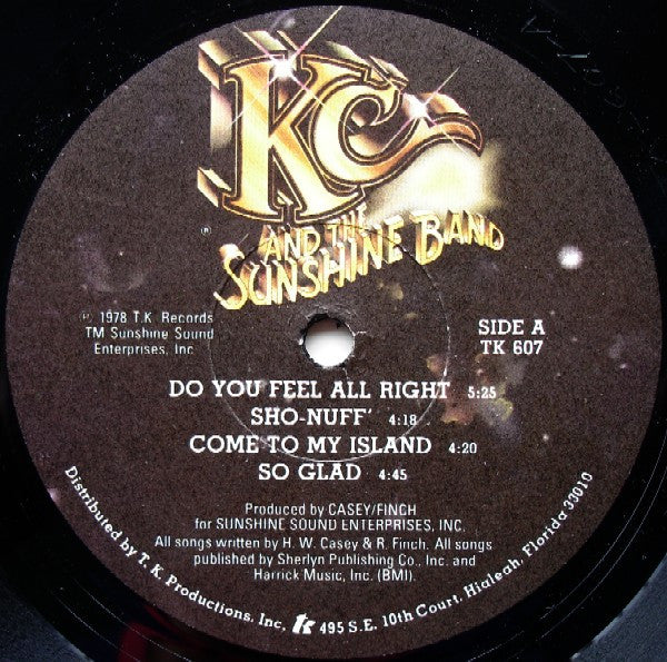 KC And The Sunshine Band ‎– Who Do Ya (Love)