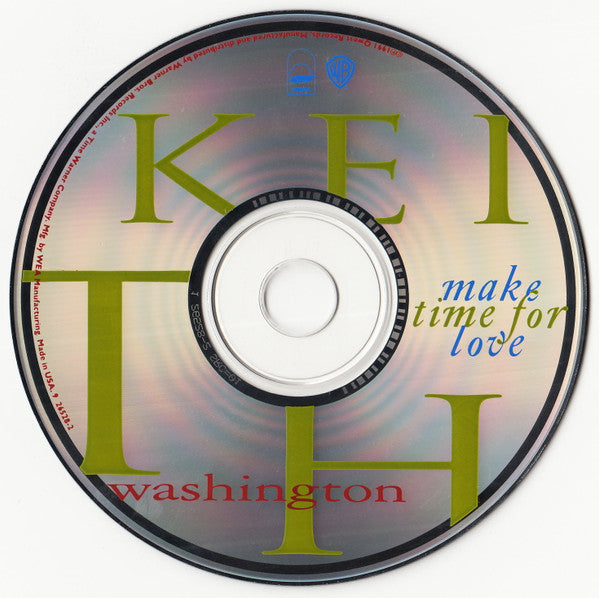 Keith Washington ‎– Make Time For Love