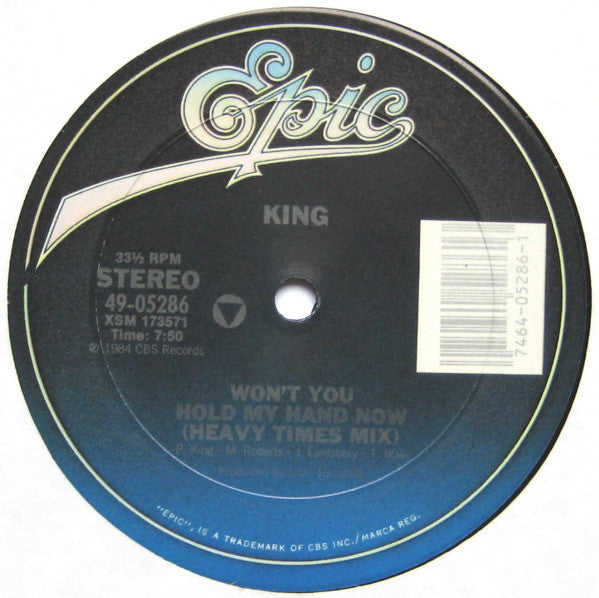 King ‎– Won't You Hold My Hand Now (Heavy Times Mix)