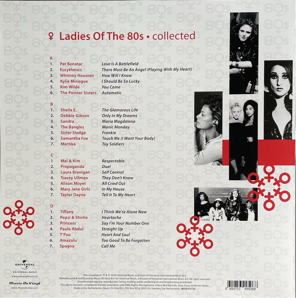 Various ‎– Ladies Of The 80s Collected