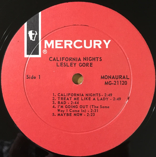 Lesley Gore ‎– California Nights