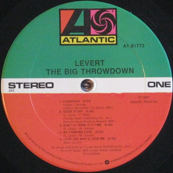 Levert ‎– The Big Throwdown