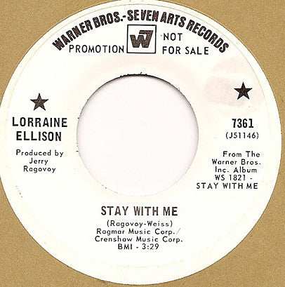 Lorraine Ellison ‎– Stay With Me