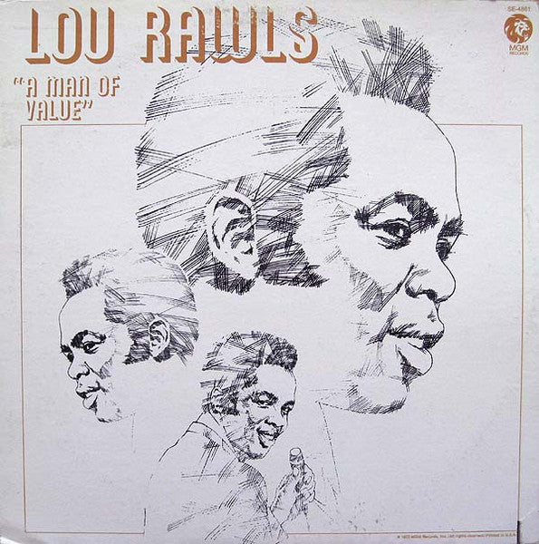 Lou Rawls ‎– A Man Of Value