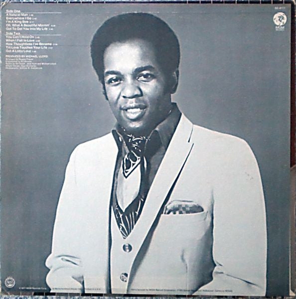 Lou Rawls ‎– Natural Man