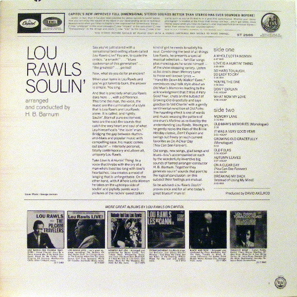 Lou Rawls ‎– Soulin'