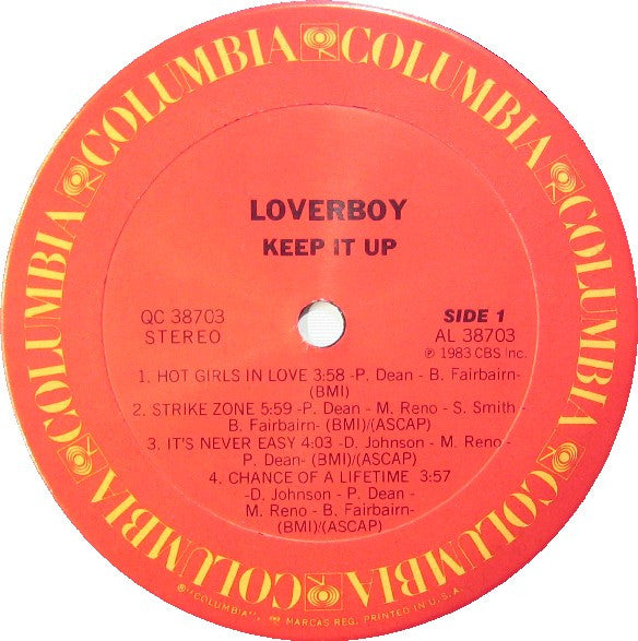 Loverboy ‎– Keep It Up