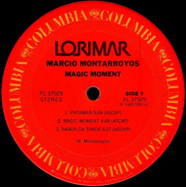 Marcio Montarroyos ‎– Magic Moment