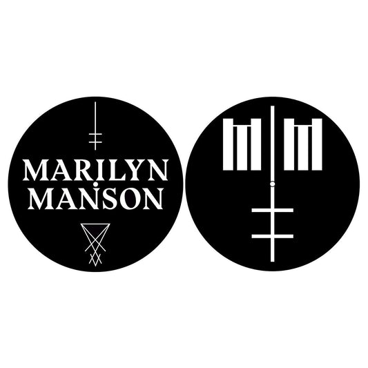 MARILYN MANSON - Logo / Cross Slipmat