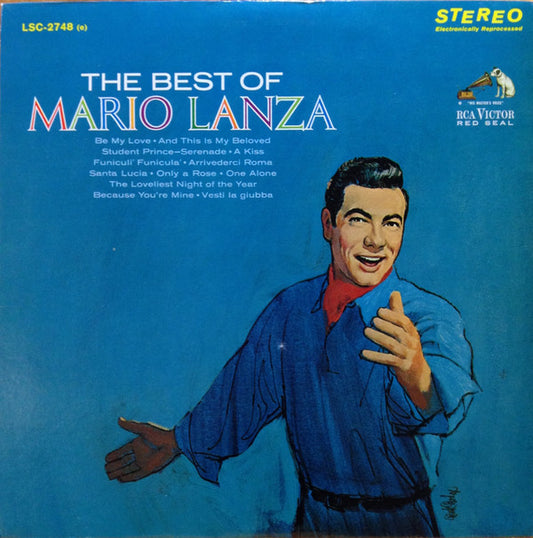 Mario Lanza ‎– The Best Of Mario Lanza