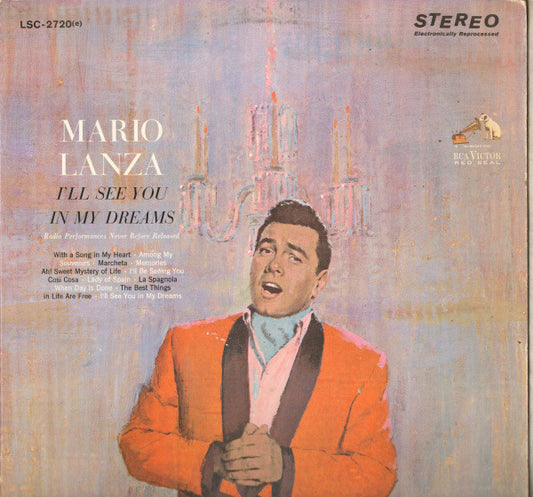 Mario Lanza ‎– I'll See You In My Dreams