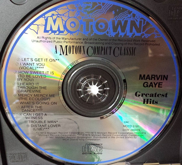 Marvin Gaye ‎– Marvin Gaye's Greatest Hits