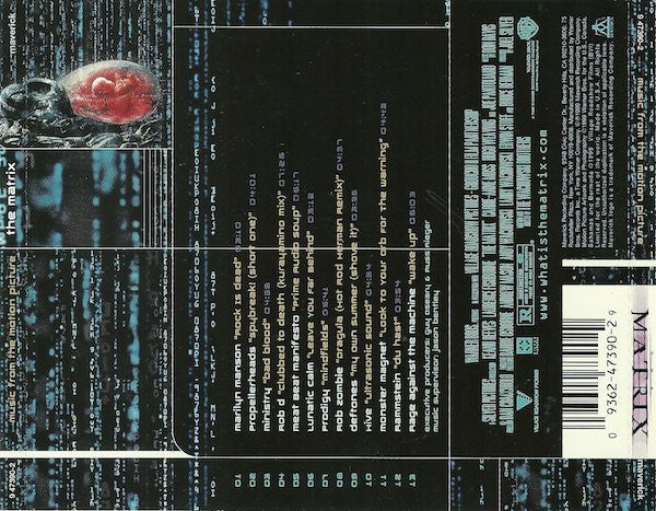 Various ‎– The Matrix: Music From The Motion Picture