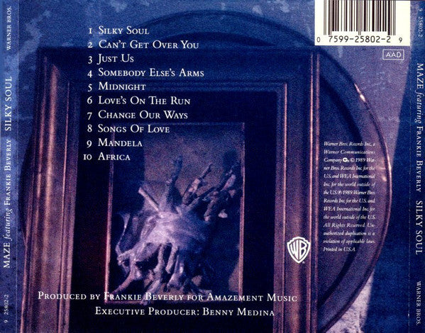 Maze Featuring Frankie Beverly ‎– Silky Soul