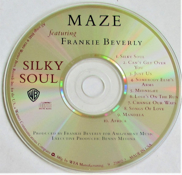 Maze Featuring Frankie Beverly ‎– Silky Soul