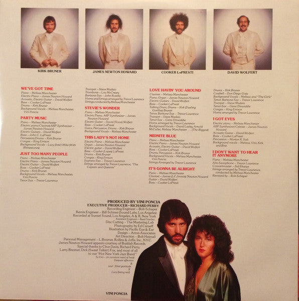 Melissa Manchester ‎– Melissa