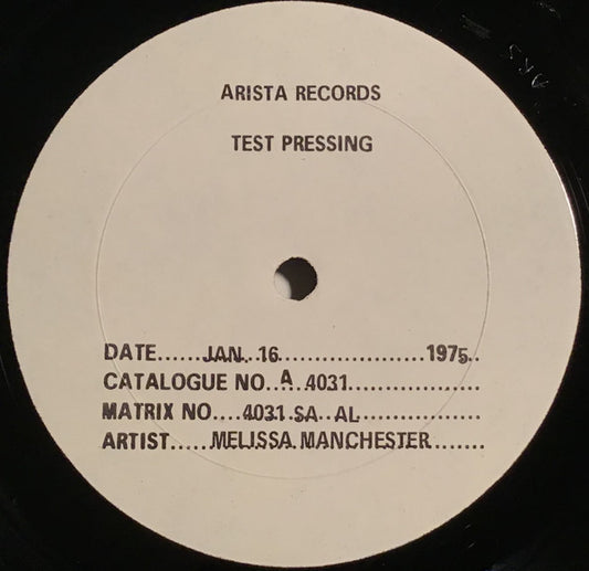 Melissa Manchester ‎– Melissa
