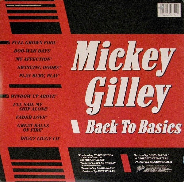 Mickey Gilley ‎– Back To Basics
