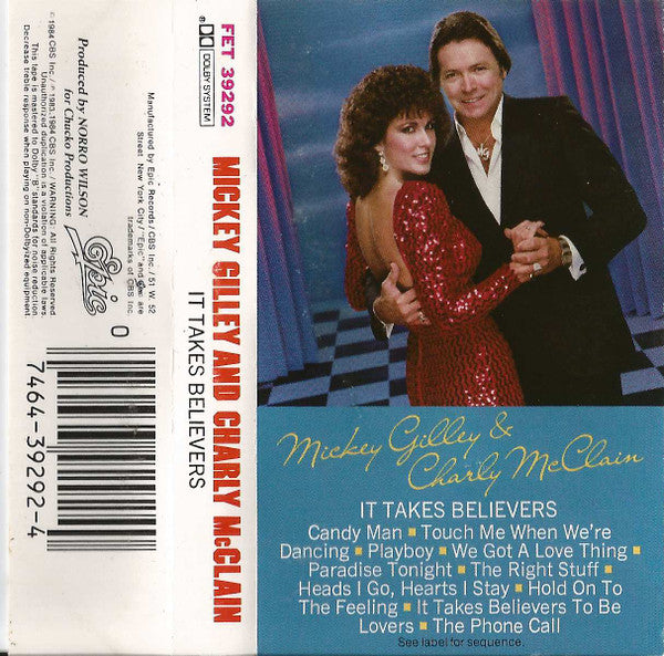 Mickey Gilley And Charly McClain ‎– It Takes Believers