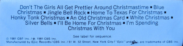 Mickey Gilley ‎– Christmas At Gilley's