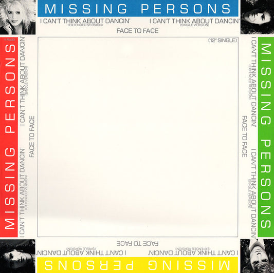 Missing Persons ‎– I Can't Think About Dancin'