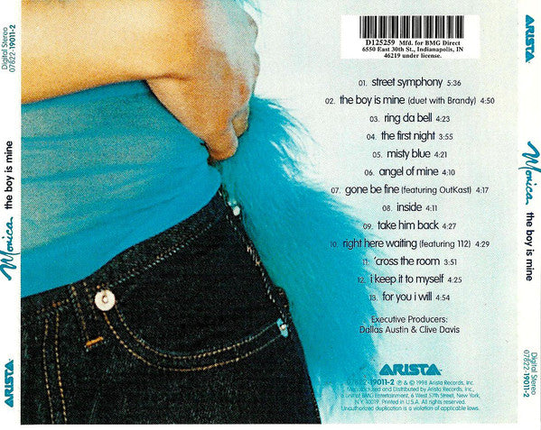 Monica ‎– The Boy Is Mine