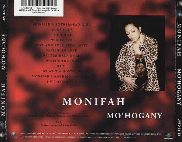 Monifah ‎– Mo'Hogany