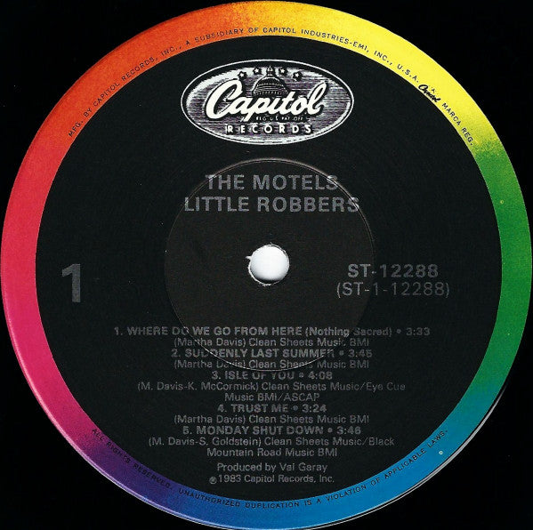 The Motels ‎– Little Robbers