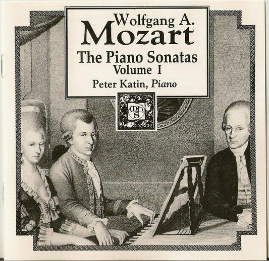 Wolfgang A. Mozart - Peter Katin ‎– The Piano Sonatas, Volume 1