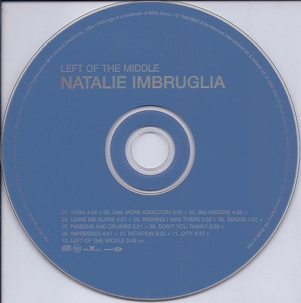 Natalie Imbruglia ‎– Left Of The Middle
