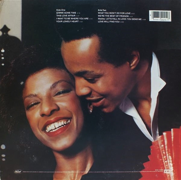 Natalie Cole & Peabo Bryson ‎– We're The Best Of Friends