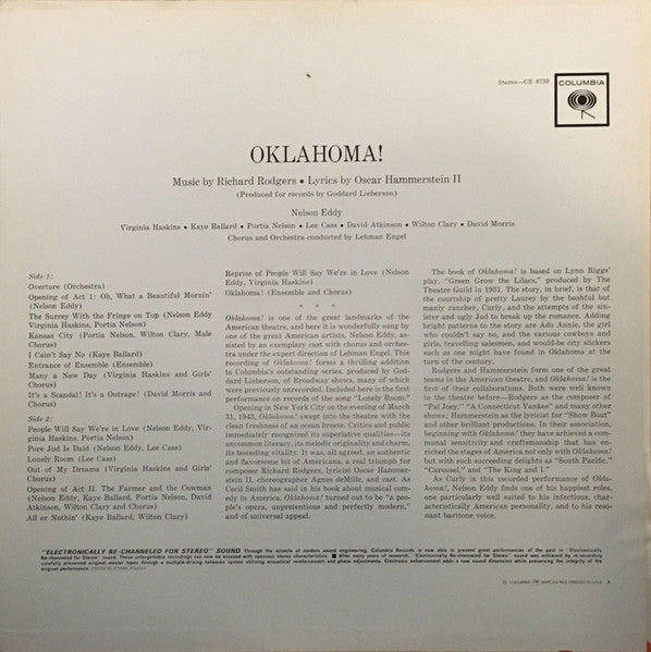 Nelson Eddy ‎– Oklahoma! (Complete Score)