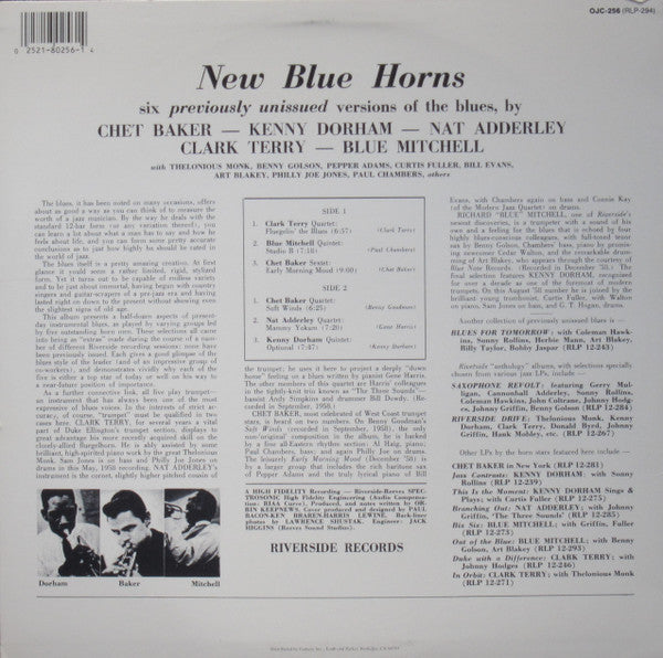 Various ‎– New Blue Horns