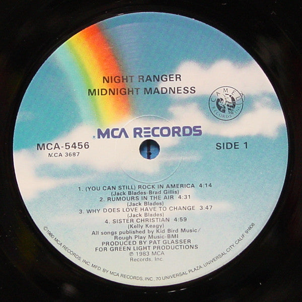 Night Ranger ‎– Midnight Madness