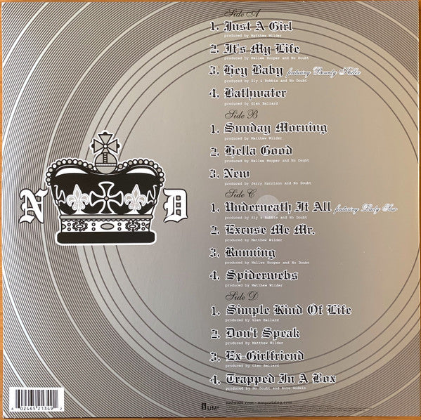 No Doubt ‎– The Singles 1992-2003