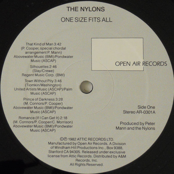 The Nylons ‎– One Size Fits All