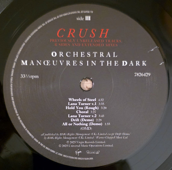 Orchestral Manoeuvres In The Dark ‎– Crush 40th Anniversary