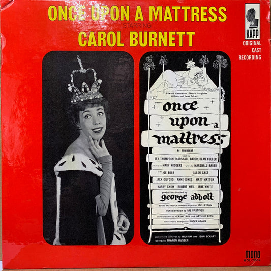 Various ‎– Once Upon A Mattress Starring Carol Burnett