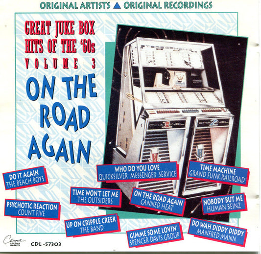 Various ‎– Great Juke Box Hits Of The '60s Volume 3: On The Road Again